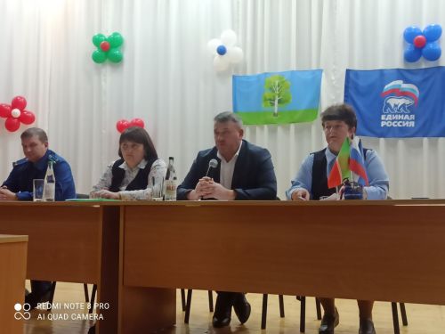 В селе Большое Подберезье состоялся сход граждан