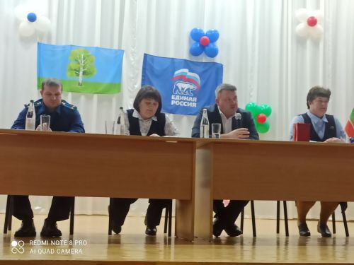 В селе Большое Подберезье состоялся сход граждан