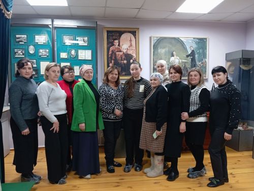 В Год культурного наследия, который был объявлен в районе, библиотекари посетили музей имени Галии Кайбицкой