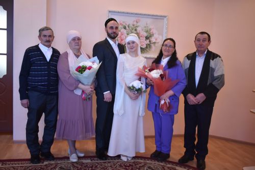 В Кайбицком отделе ЗАГС зарегистрировали первую пару наступившего года