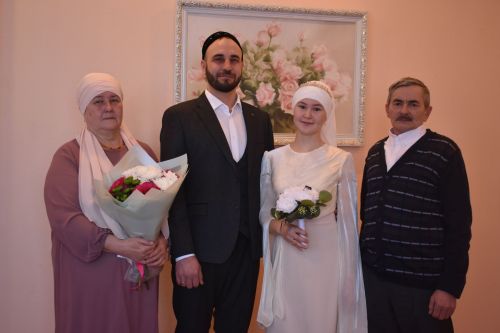 В Кайбицком отделе ЗАГС зарегистрировали первую пару наступившего года