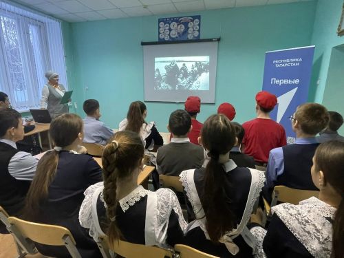 В Бурундуковской школе в память о блокаде прошел урок мужества