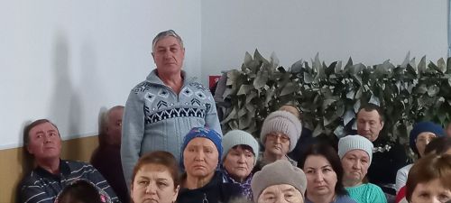 Малых Мемях прошел сход граждан