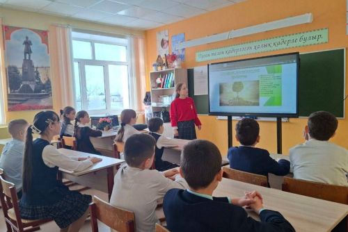 В Кушманской школе прошло мероприятие на тему экологии