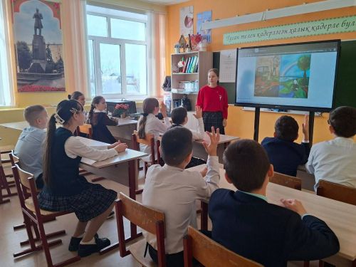 В Кушманской школе прошло мероприятие на тему экологии