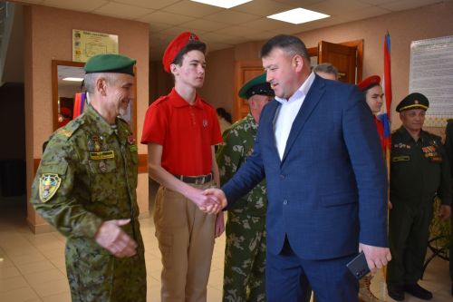 В Кайбицком районе состоялось торжественное мероприятие, приуроченное открытию Года воинских традиций, труда и культурного наследия