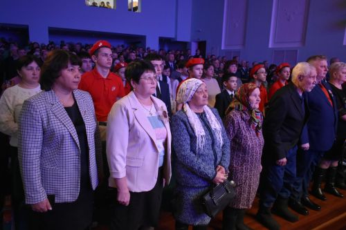 В Кайбицком районе состоялось торжественное мероприятие, приуроченное открытию Года воинских традиций, труда и культурного наследия