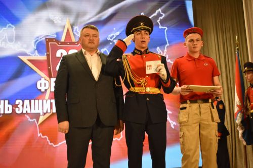 В Кайбицком районе состоялось торжественное мероприятие, приуроченное открытию Года воинских традиций, труда и культурного наследия