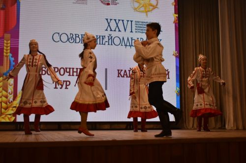 Районный тур фестиваля «Созвездие — Йолдызлык» объединил талантливых кайбицких ребят на одной сцене