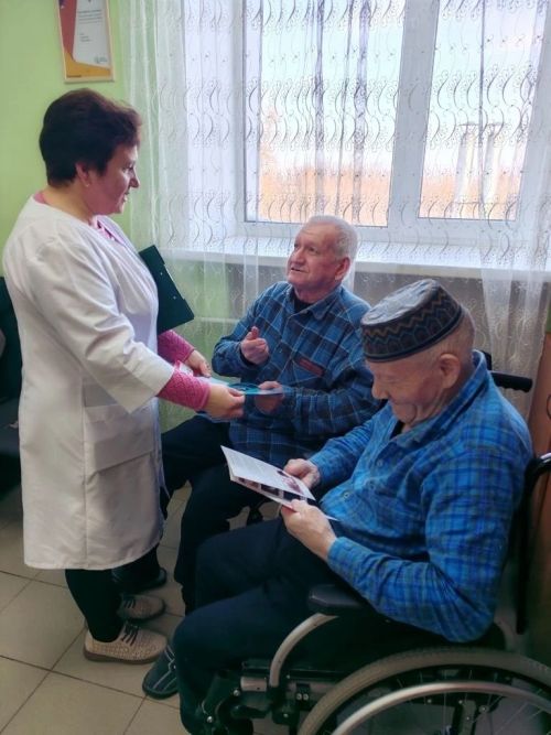 В Кайбицком доме-интернате в рамках Всемирного дня борьбы с глаукомой состоялась просветительская беседа