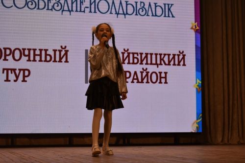 Районный тур фестиваля «Созвездие — Йолдызлык» объединил талантливых кайбицких ребят на одной сцене