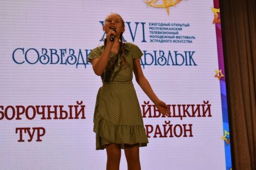 Районный тур фестиваля «Созвездие — Йолдызлык» объединил талантливых кайбицких ребят на одной сцене