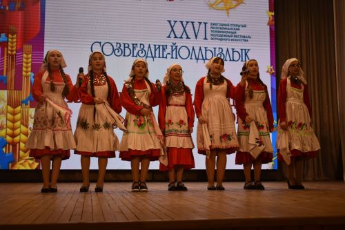 Районный тур фестиваля «Созвездие — Йолдызлык» объединил талантливых кайбицких ребят на одной сцене