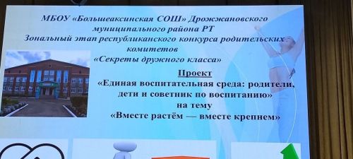 В Кайбицком районе прошёл зональный этап республиканского конкурса «Секреты дружного класса»