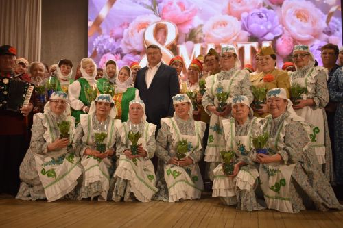 В преддверии женского праздника в Кайбицах состоялся большой концерт