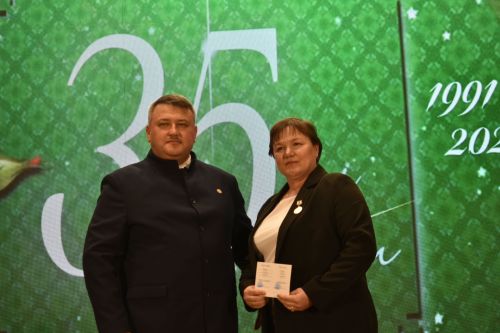 На торжестве по случаю 35-летия образования Кайбицкого района чествовали кайбичан, удостоившихся государственных наград