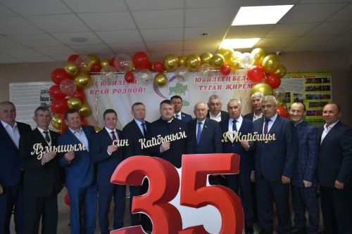 В Кайбицах торжественно отметили 35-летие района