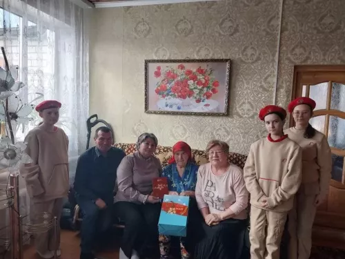 В Кайбицком районе продолжают чествовать долгожителей: 95-летний юбилей отметила жительница села Янсуринское Анна Уткина