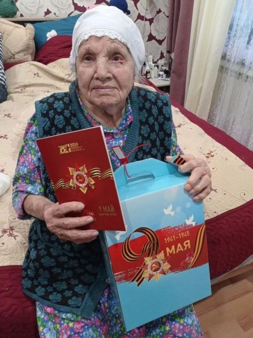 В Кайбицком районе поздравили тружеников тыла и вдов ветеранов