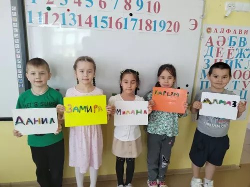 В Кайбицком детском саду «Миляшкай» буквы ожили в пластилине