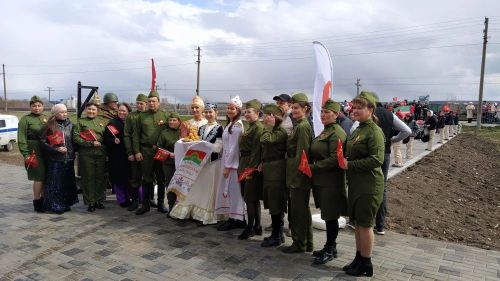 Кайбичане встретили “Поезд Победы”