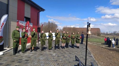 Кайбичане встретили “Поезд Победы”