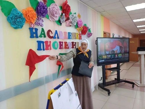 В Муралинской школе прошло мероприятие «Наследники пионерии»