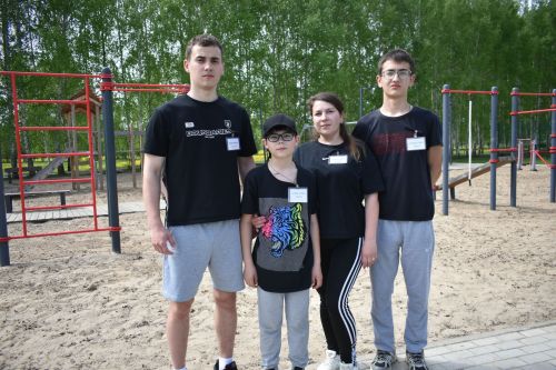 В Кайбицком парке отдыха состоялась «Семейная Зарница»