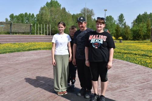 В Кайбицком парке отдыха состоялась «Семейная Зарница»