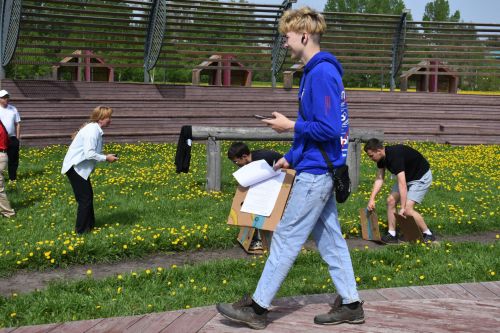 В Кайбицком парке отдыха состоялась «Семейная Зарница»