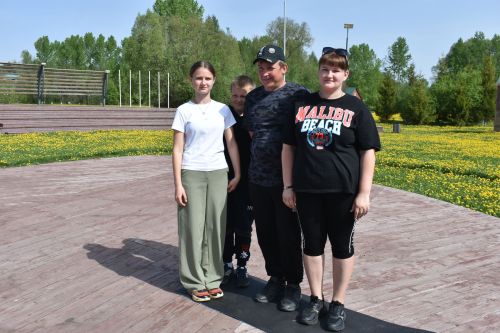 В Кайбицком парке отдыха состоялась «Семейная Зарница»
