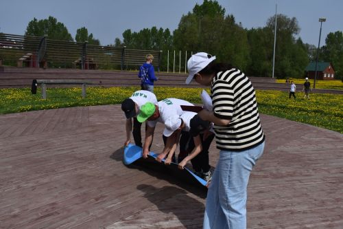 В Кайбицком парке отдыха состоялась «Семейная Зарница»