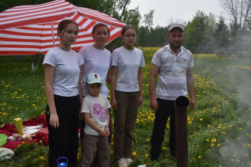 В Кайбицком парке отдыха состоялась «Семейная Зарница»