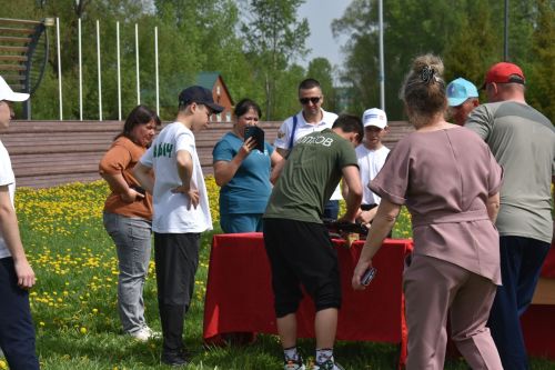 В Кайбицком парке отдыха состоялась «Семейная Зарница»