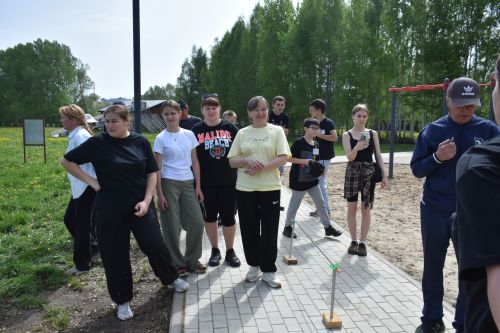 В Кайбицком парке отдыха состоялась «Семейная Зарница»
