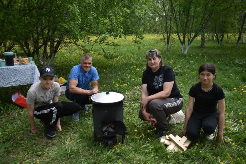 В Кайбицком парке отдыха состоялась «Семейная Зарница»