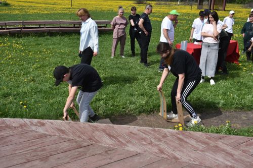 В Кайбицком парке отдыха состоялась «Семейная Зарница»