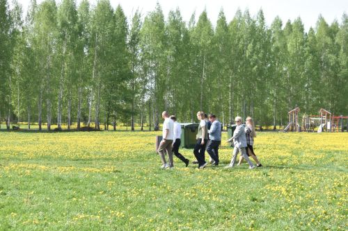 В Кайбицком парке отдыха состоялась «Семейная Зарница»