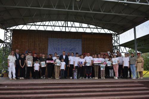 В Кайбицком парке отдыха состоялась «Семейная Зарница»