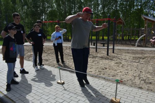В Кайбицком парке отдыха состоялась «Семейная Зарница»