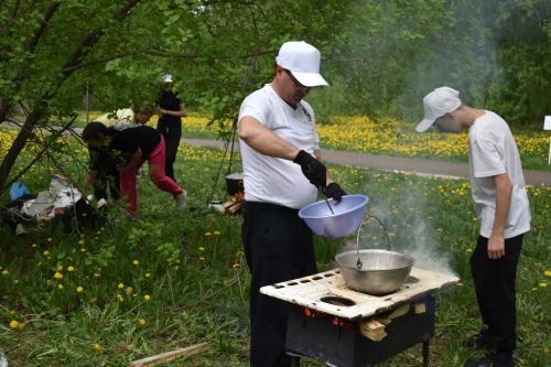 В Кайбицком парке отдыха состоялась «Семейная Зарница»
