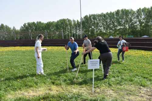 В Кайбицком парке отдыха состоялась «Семейная Зарница»
