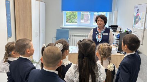 Учащиеся Малокайбицкой школы посетили познавательную экскурсию в кадровом центре «Работа России» в Кайбицком районе