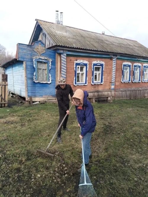 Весенняя неделя добра: юные кайбичане вышли на помощь старшему поколению