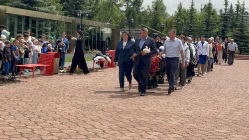 В День памяти и скорби кайбичане почтили память погибших в Великой Отечественной войне