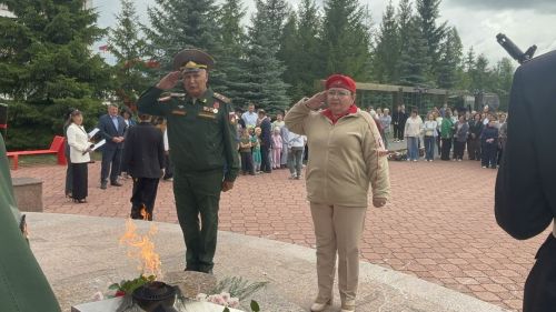 В День памяти и скорби кайбичане почтили память погибших в Великой Отечественной войне