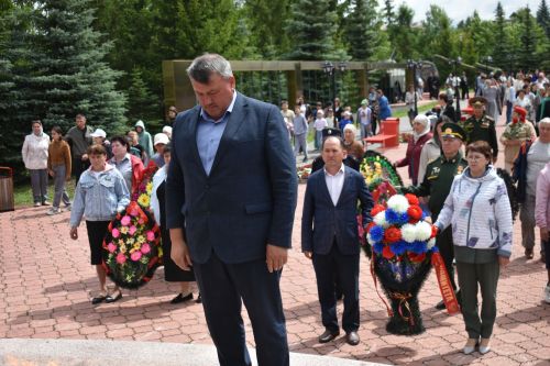 В День памяти и скорби кайбичане почтили память погибших в Великой Отечественной войне