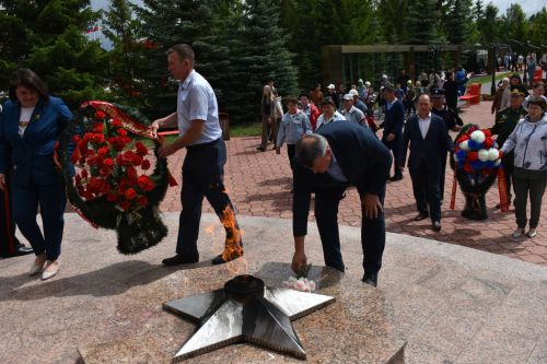 В День памяти и скорби кайбичане почтили память погибших в Великой Отечественной войне