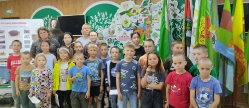 Пушкинский день в Музее Кайбицкого края: встреча с лагерем «Парус»