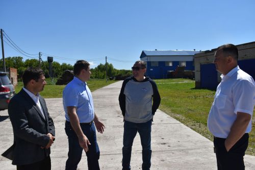 В Кайбицком районе побывал заместитель министра сельского хозяйства Татарстана